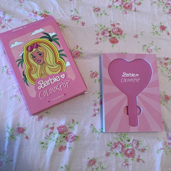 Colourpop Other - Colorpop Barbie Heart hand mirror new with box